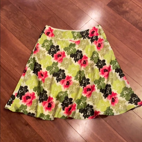 Ann Taylor Silk Skirt - Picture 1 of 5